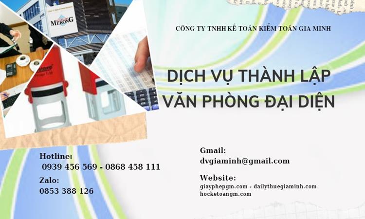 Thủ tục thành lập văn phòng đại diện ở quận cẩm lệ 4 Trình tự thành lập văn phòng đại diện ở Quận Cẩm Lệ