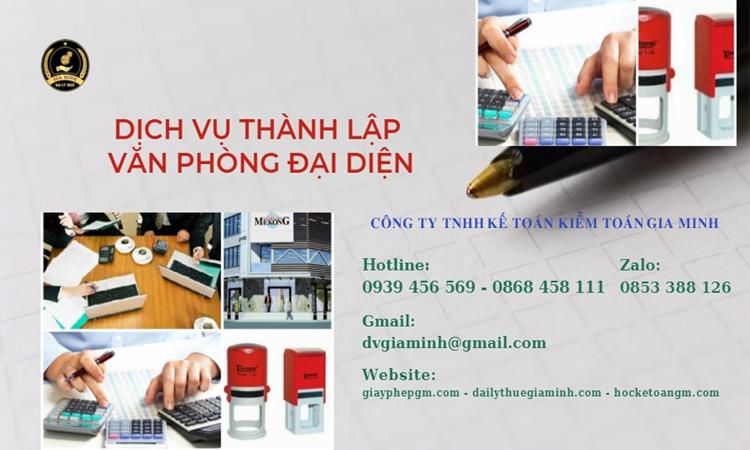 Trình tự thành lập văn phòng đại diện ở Quận Lê Chân