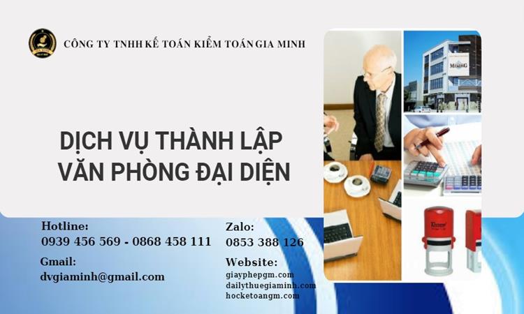 Thủ tục thành lập văn phòng đại diện ở quận sơn trà 4 Trình tự thành lập văn phòng đại diện ở Quận Sơn Trà