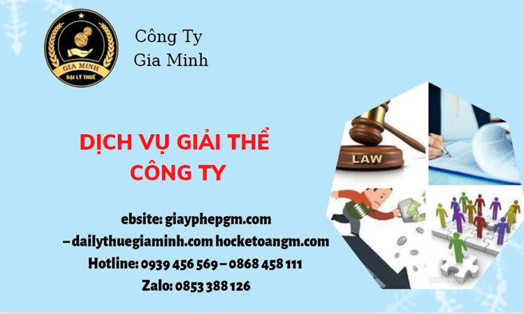 Tư vấn giải thể công ty tại Hải Dương năm 2022
