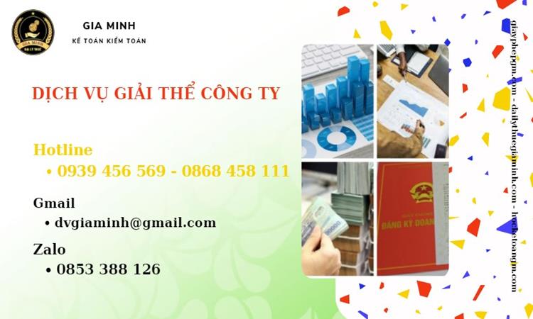 Tư vấn giải thể công ty tại Huyện Kim Động năm 2022