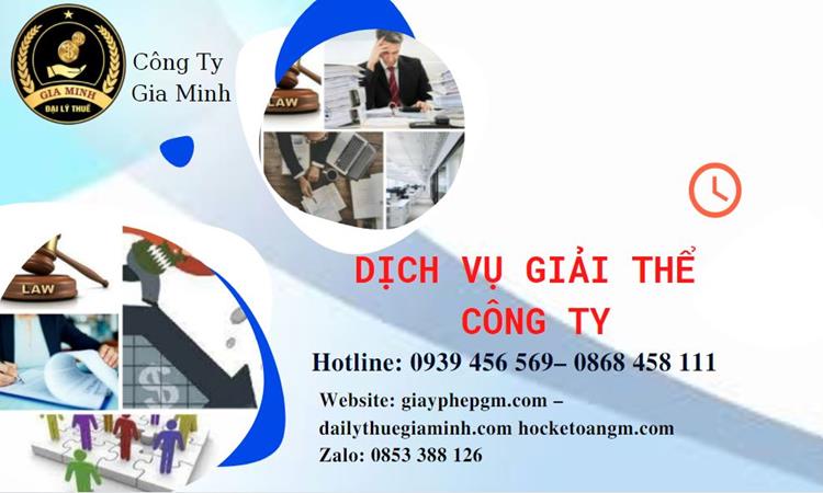 Tư vấn giải thể công ty tại Huyện Mê Linh năm 2022