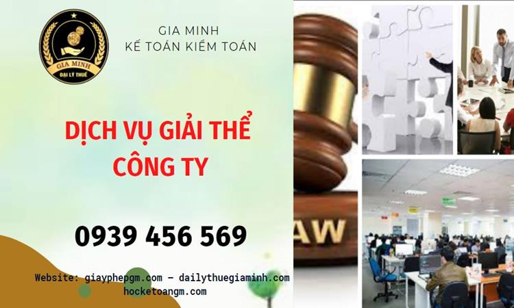 Tư vấn giải thể công ty tại Lai Châu năm 2022
