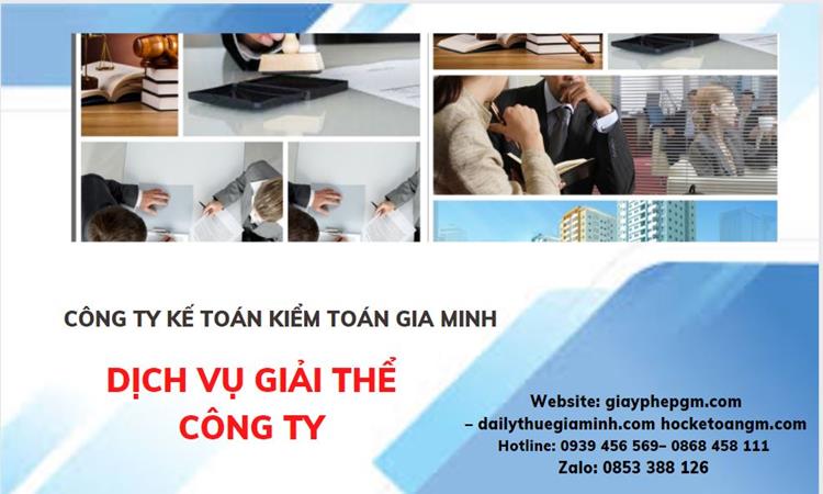 Tư vấn giải thể công ty tại Lạng Sơn năm 2022
