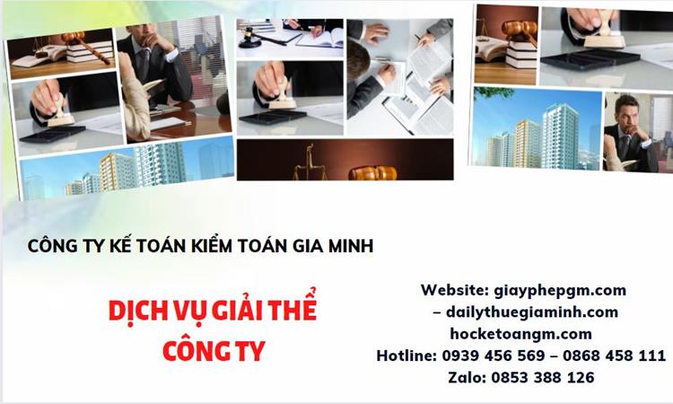 Tư vấn giải thể công ty tại Lào Cai năm 2022