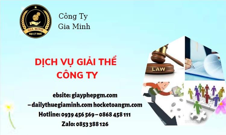 Tư vấn giải thể công ty tại Nam Định năm 2022