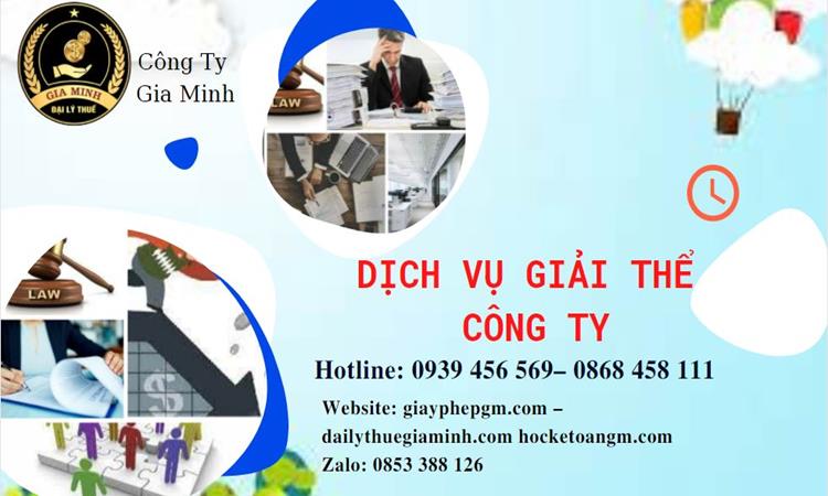 Tư vấn giải thể công ty tại Nghệ An năm 2022