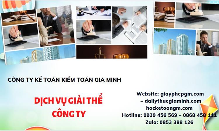 Tư vấn giải thể công ty tại Quận 11 năm 2022