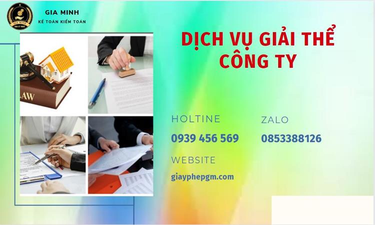 Tư vấn giải thể công ty tại Quận 5 năm 2022