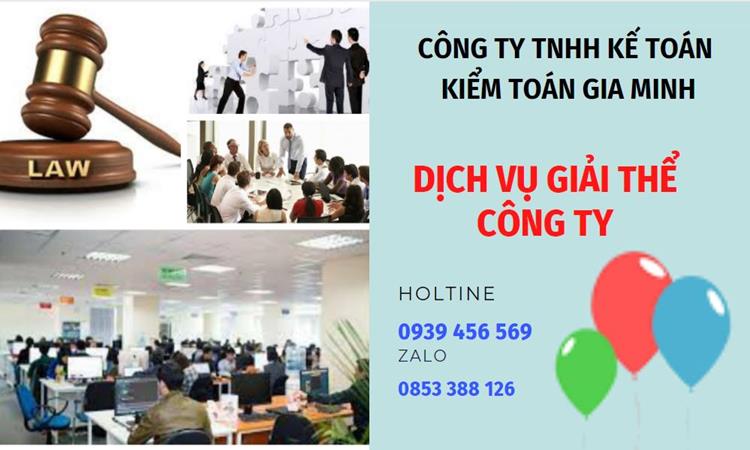 Tư vấn giải thể công ty tại Quận 7 năm 2022