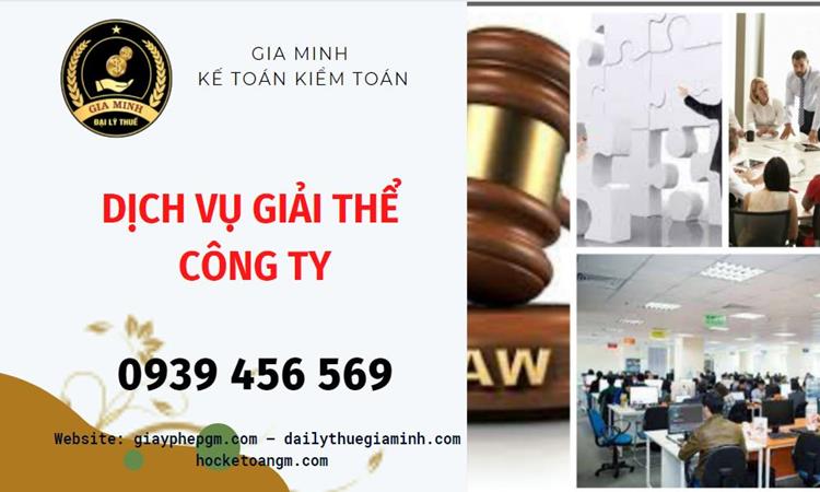 Tư vấn giải thể công ty tại Quận 8 năm 2022