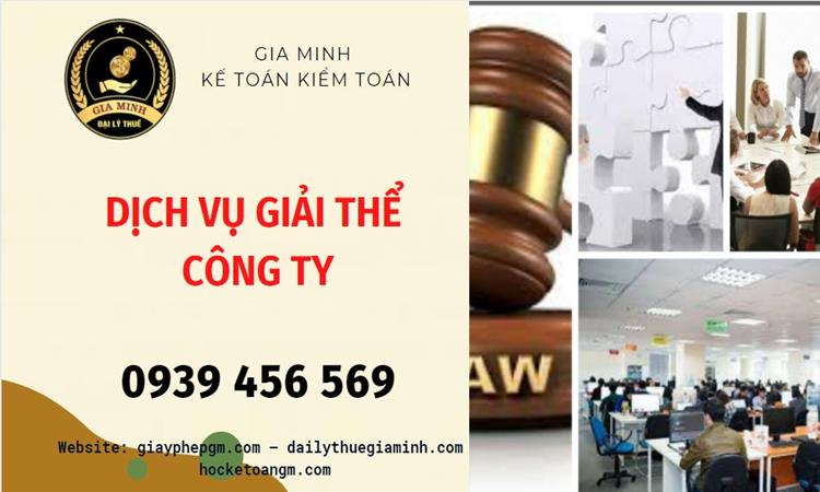 Tư vấn giải thể công ty tại Quận Ba Đình năm 2022
