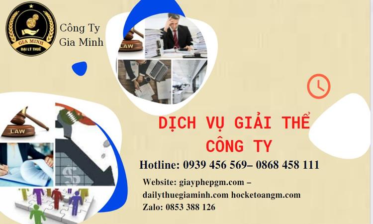 Tư vấn giải thể công ty tại Quận Bình Thạnh năm 2022