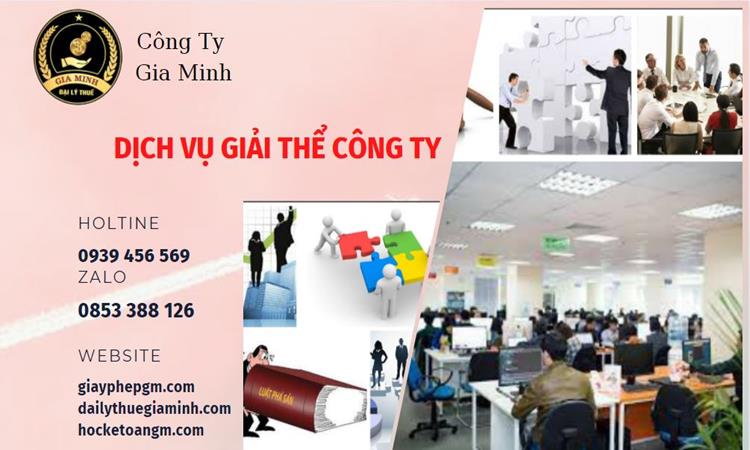 Tư vấn giải thể công ty tại Quận Gò Vấp năm 2022