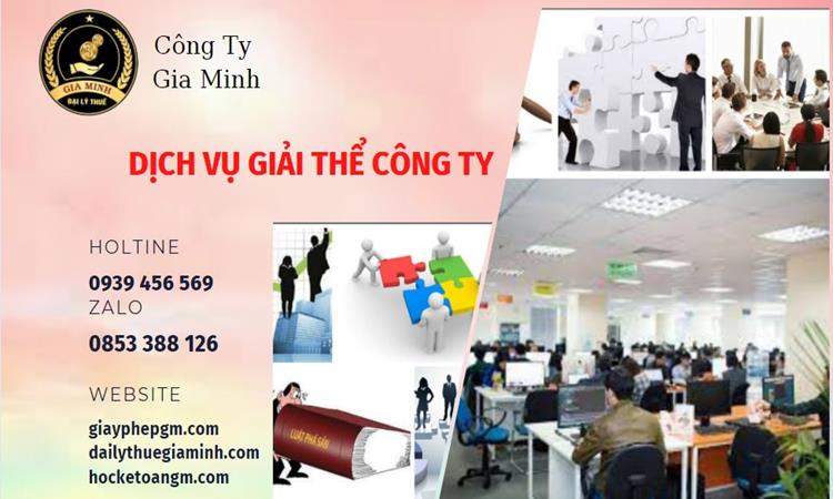Tư vấn giải thể công ty tại Quận Long Biên năm 2022