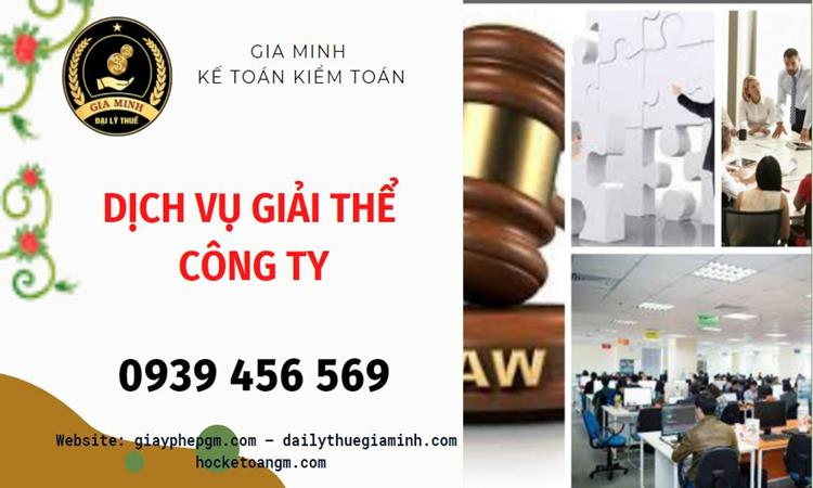 Tư vấn giải thể công ty tại Quận Tân Bình năm 2022