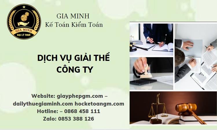 Tư vấn giải thể công ty tại Quận Thanh Xuân năm 2022