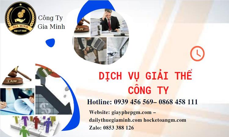 Tư vấn giải thể công ty tại Thanh Hóa năm 2022