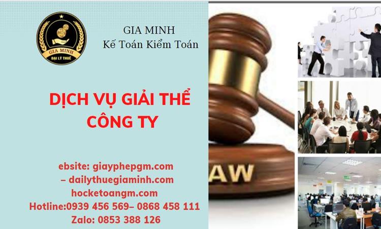 Tư vấn giải thể công ty tại TP Hồ Chí Minh năm 2022