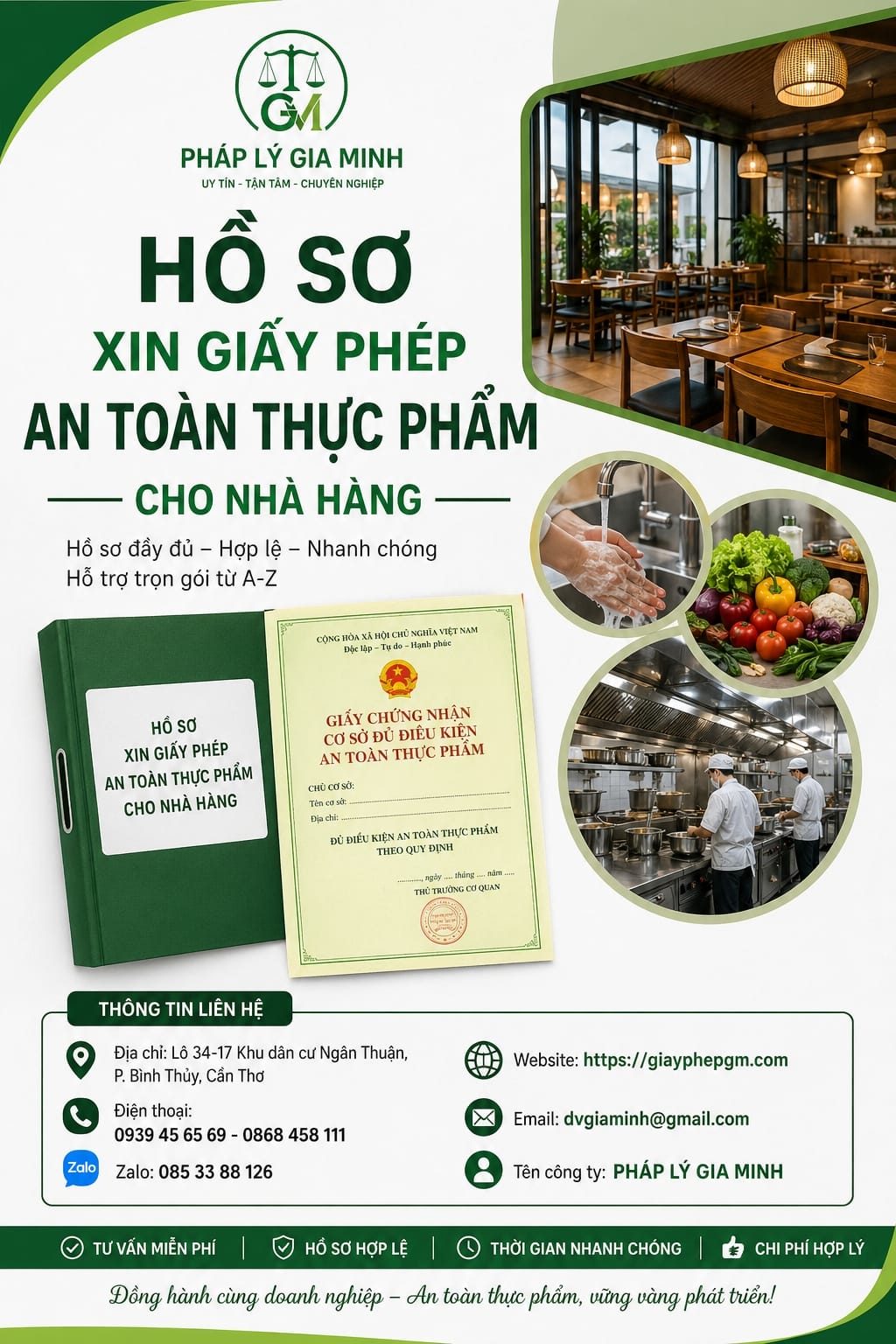 Thủ tục mở nhà hàng bán đồ ăn chay