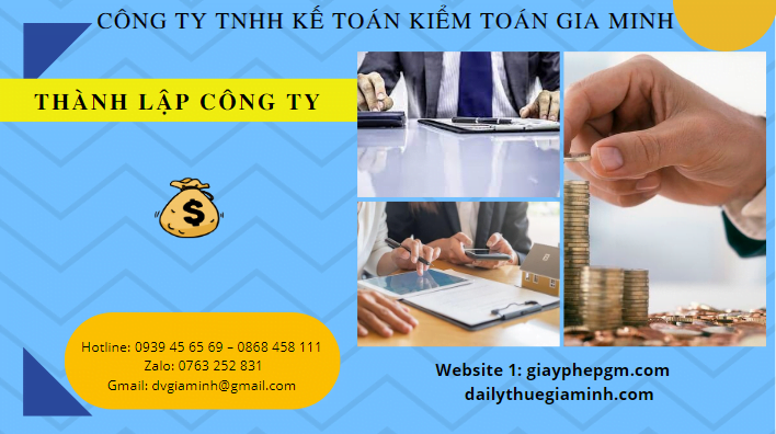 Thủ tục để thành lập công ty cổ phần ở Tphcm