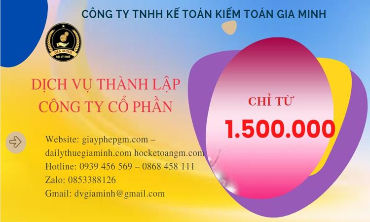 Chi phí thành lập doanh nghiệp Gia Lai