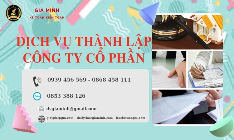 DỊCH VỤ THÀNH LẬP CÔNG TY CỔ PHẦN THANH HÓA 4 Dịch vụ thành lập công ty cổ phần trọn gói tại Thanh Hóa