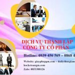DỊCH VỤ THÀNH LẬP CÔNG TY CỔ PHẦN THỪA THIÊN HUẾ 6 Cần thành lập công ty cổ phần tại Thừa Thiên Huế