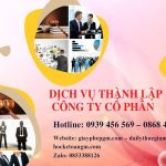 DỊCH VỤ THÀNH LẬP CÔNG TY CỔ PHẦN HẢI DƯƠNG 14 Cần thành lập công ty cổ phần tại Hải Dương