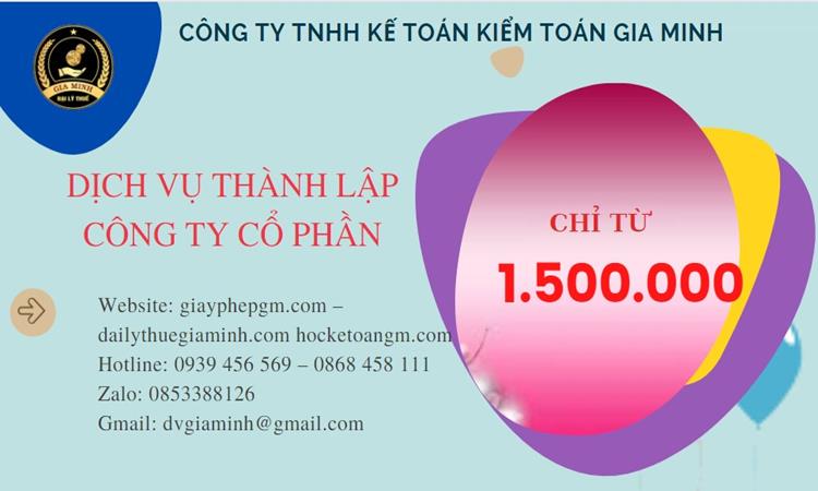 Chi phí thành lập doanh nghiệp Lạng Sơn