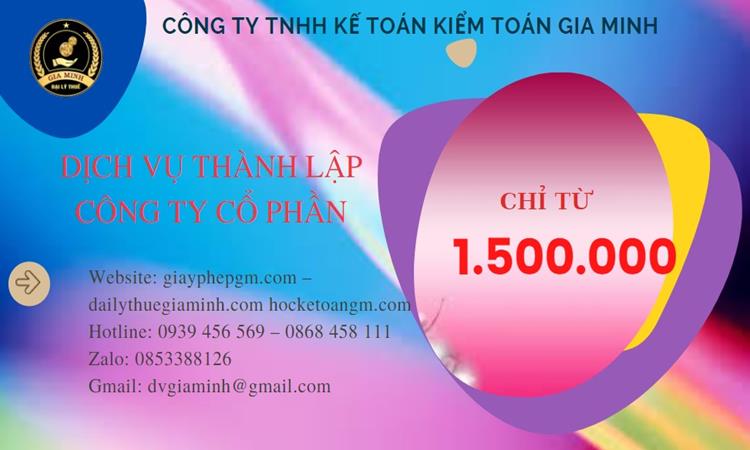 Chi phí thành lập doanh nghiệp Phú Thọ