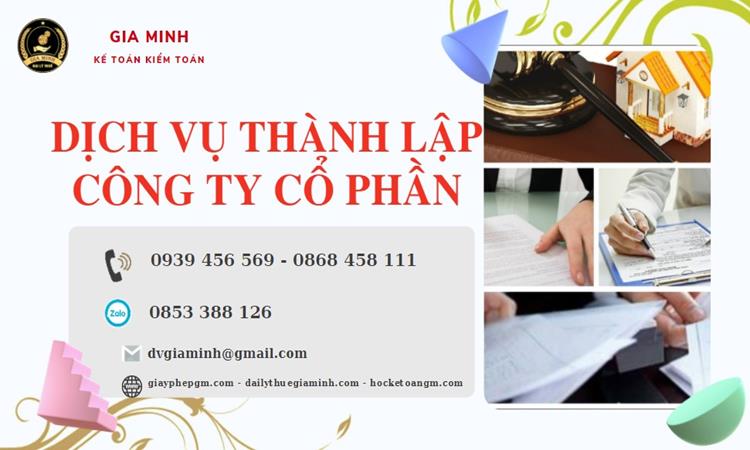 Dịch vụ thành lập công ty TNHH trọn gói tại Điện Biên