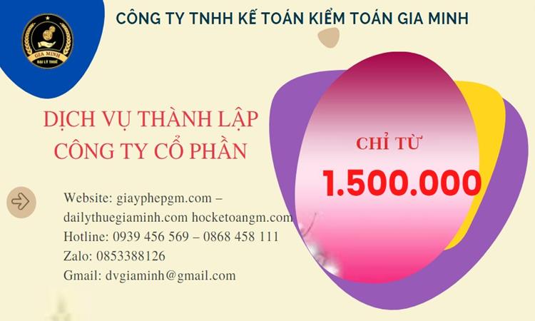Chi phí thành lập doanh nghiệp Hòa Bình