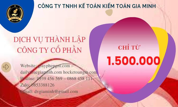 Chi phí thành lập doanh nghiệp Lai Châu