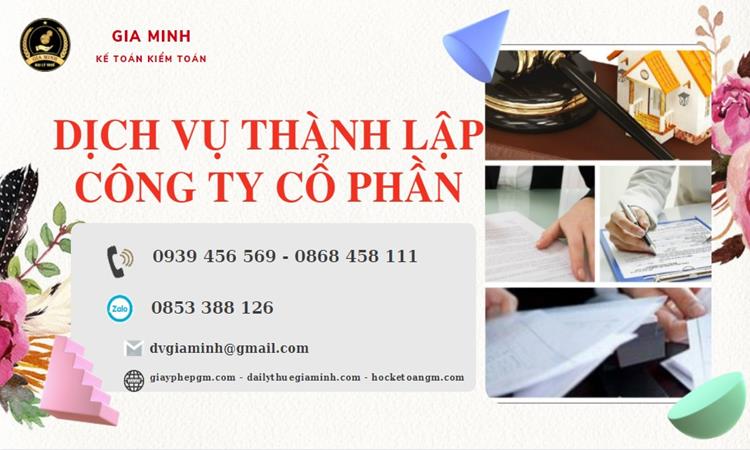 Dịch vụ thành lập công ty TNHH trọn gói tại Lai Châu