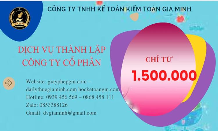 Chi phí thành lập doanh nghiệp Huyện Ân Thi