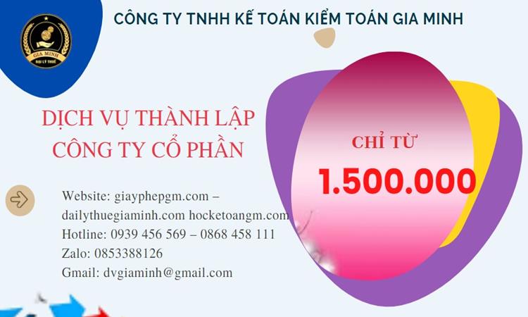 Chi phí thành lập doanh nghiệp Huyện Phù Cừ
