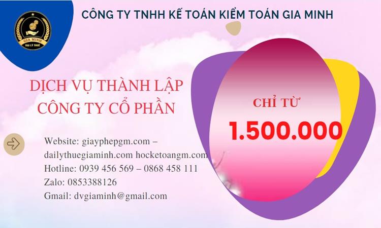 Chi phí thành lập doanh nghiệp Huyện Yên Mỹ