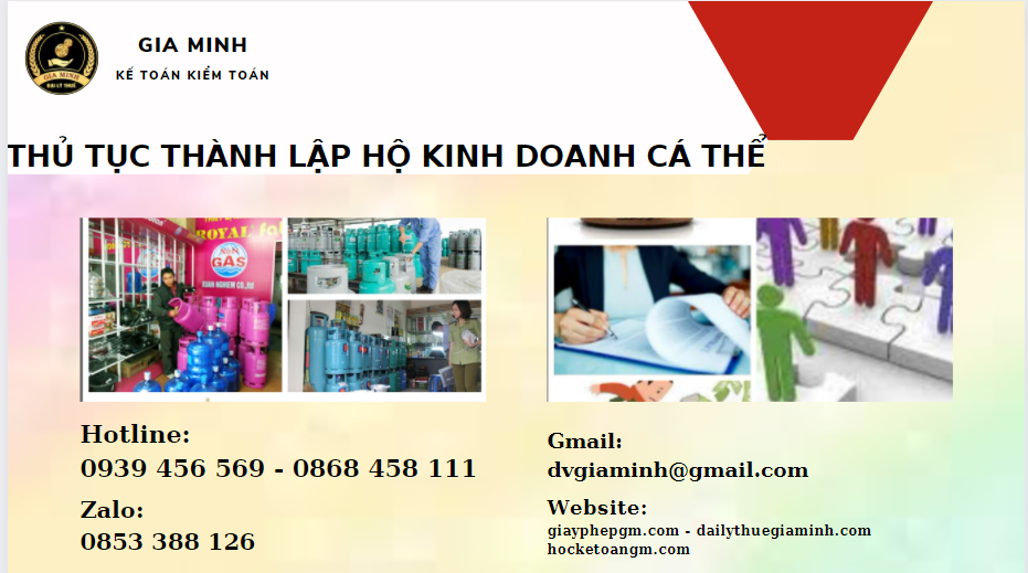 Thủ tục thành lập hộ kinh doanh cá thể tại Quận 1