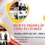 DỊCH VỤ THÀNH LẬP CÔNG TY CỔ PHẦN BÌNH PHƯỚC 6 Cần thành lập công ty cổ phần tại Bình Phước