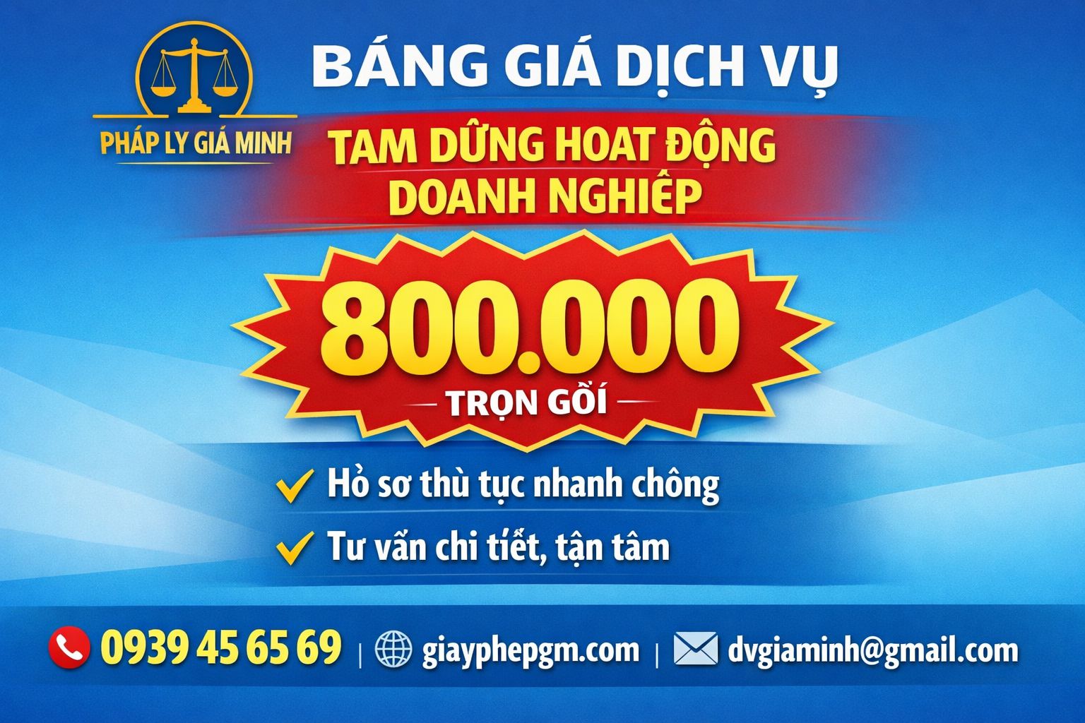 Chi phí dịch vụ giải thể doanh nghiệp tại Long An