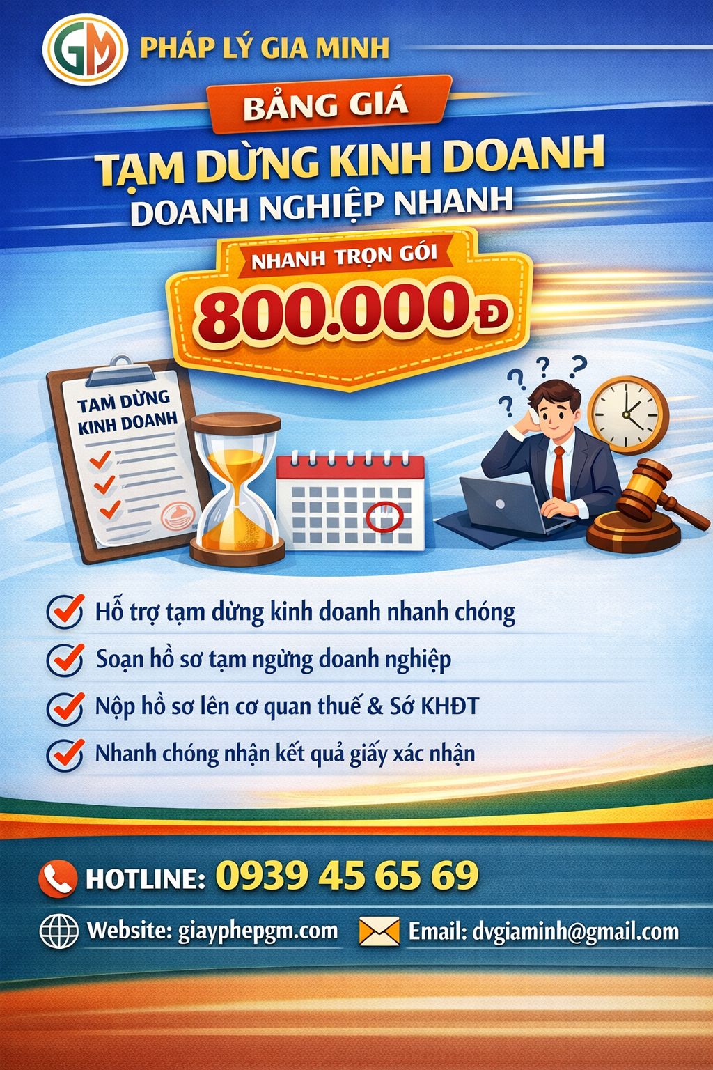 Dịch vụ giải thể công ty trọn gói tại Lâm Đồng uy tín