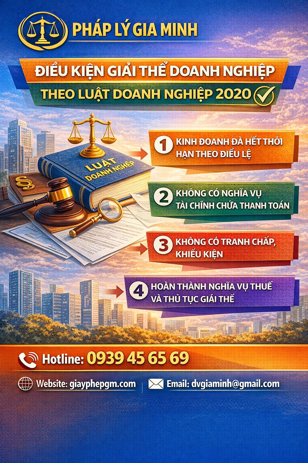 Dịch vụ giải thể doanh nghiệp tại Hà Nội trọn gói