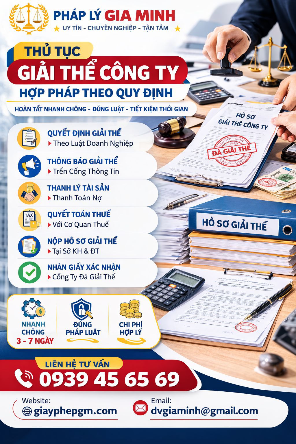 Dịch vụ giải thể doanh nghiệp Hậu Giang – Trọn gói, nhanh chóng, uy tín 9 Dịch vụ giải thể doanh nghiệp tại Hậu Giang nhanh và đúng luật