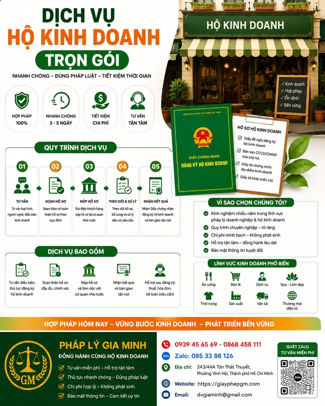 Dịch vụ hộ kinh doanh trọn gói