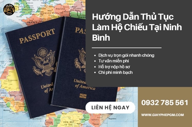Dịch vụ làm hộ chiếu nhanh tại Ninh Bình