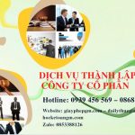 Dịch vụ thành lập công ty cổ phần Bến Tre 6 Cần thành lập công ty cổ phần tại Bến Tre