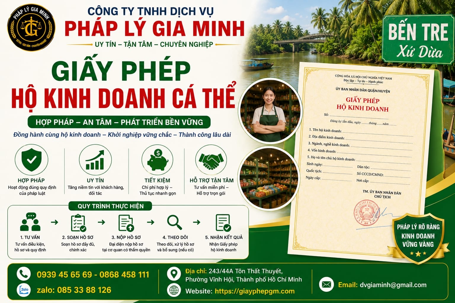 Giấy phép hộ kinh doanh cá thể