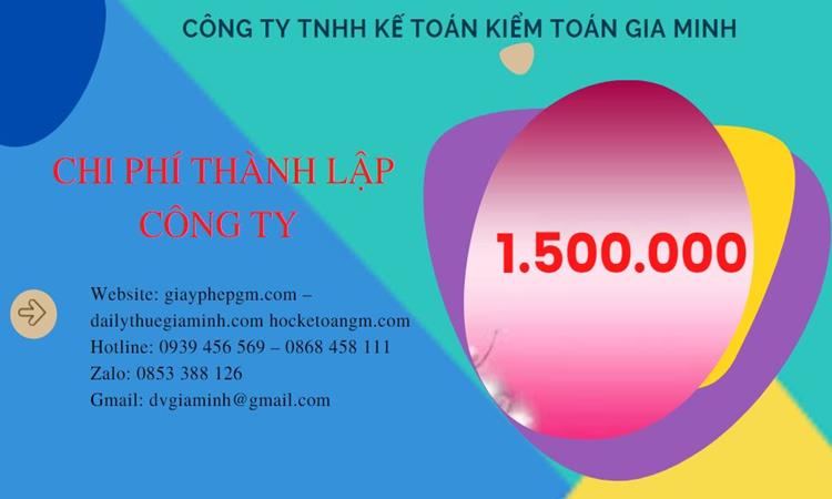 Bảng giá thành lập doanh nghiệp trọn gói tại Bình Dương