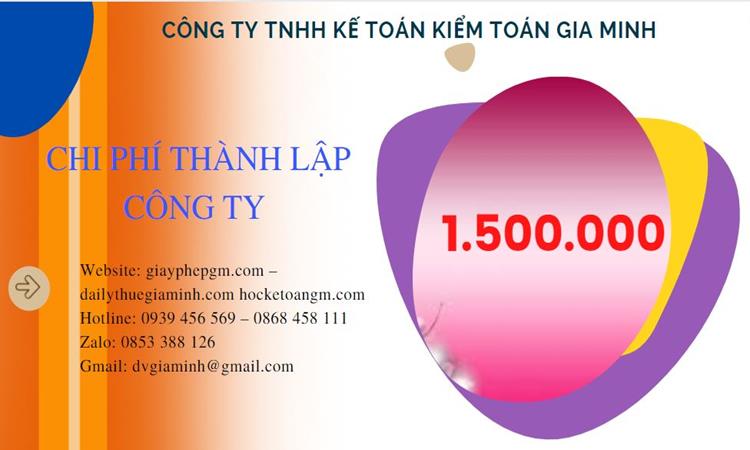 Bảng giá thành lập doanh nghiệp trọn gói tại Hà Tĩnh